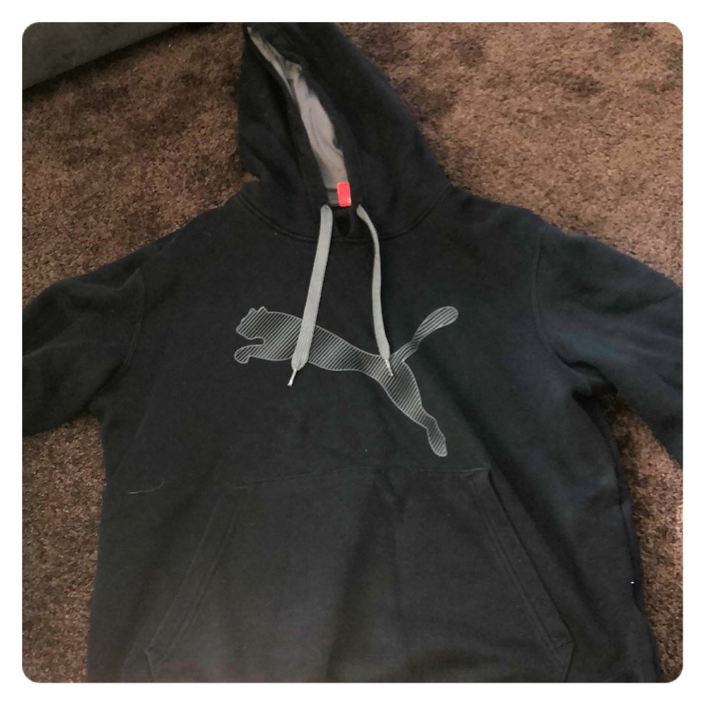 Black Puma Hoodie